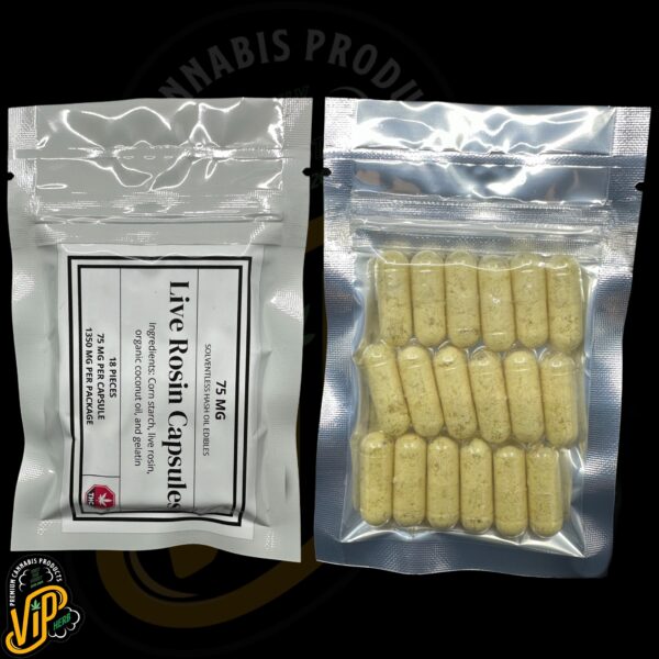 1350mg Live Rosin Capsules by IYKYK 🐶