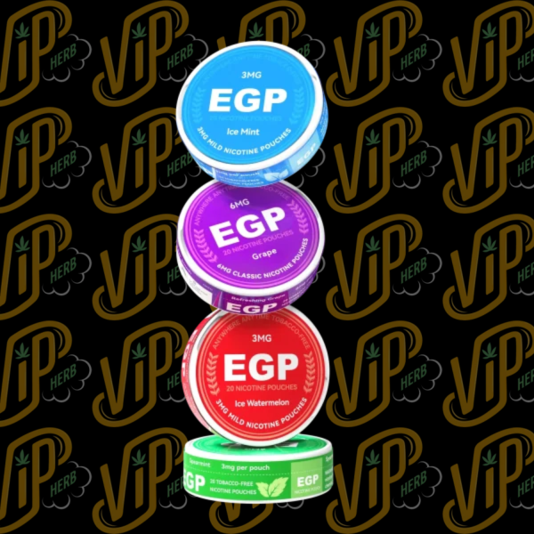 EGP Nicotine Pouches - Variety of Flavors and Strengths